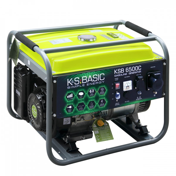 Фото - Генератор бензиновый Konner&Sohnen KSB6500C