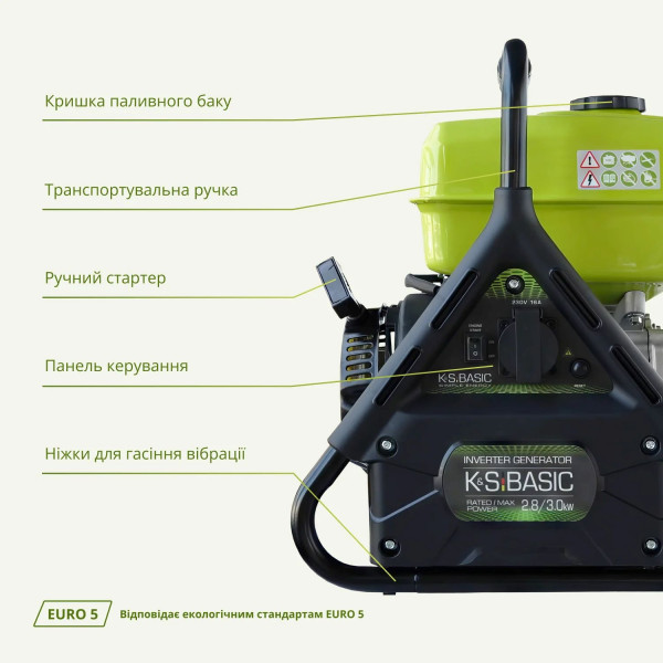 Фото - Генератор інверторний Konner&Sohnen KSB31I