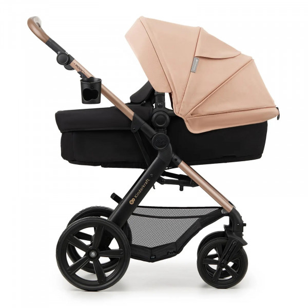 Фото - Коляска універсальна 3 в 1 Kinderkraft Moov 2 Sand Beige (KSMOOV02BEGEV00)