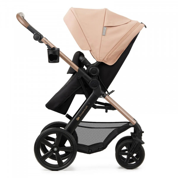 Фото - Коляска універсальна 3 в 1 Kinderkraft Moov 2 Sand Beige (KSMOOV02BEGEV00)