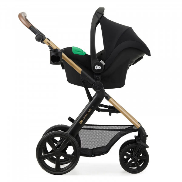 Фото - Коляска універсальна 3 в 1 Kinderkraft Moov 2 Pure Black (KSMOOV02BLKEV00)