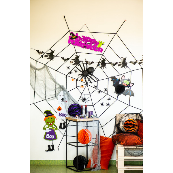 Фото - Декор Halloween YES! Fun 41*29 см, гліттер, чорний (973685)