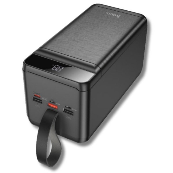 Фото - Батарея мобильная HOCO DB61 Jade 22.5W + LED 90000 mAh Black (715031)