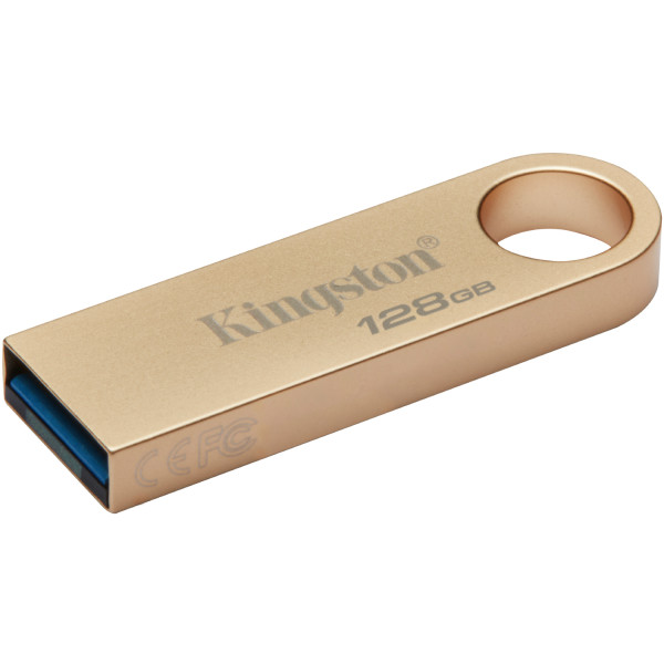 Фото - Уцінка - Флеш USB Kingston DT SE9 G3 128GB USB 3.2 Gold (DTSE9G3/128GB)