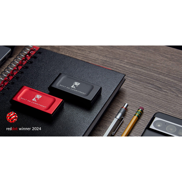 Фото - SSD-накопитель внешний Kingston XS1000 BoC 1000GB USB 3.2 Gen 2 Red (SXS1000R/1000GA)