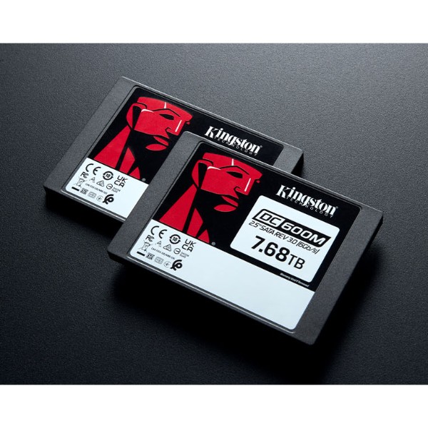 Фото - SSD-накопитель внутренний Kingston Enterprise SSD DC600M 7680GB 2.5" SATAIII 3D TLC (SEDC600M/7680G)