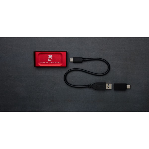 Фото - SSD-накопитель внешний Kingston XS1000 BoC 1000GB USB 3.2 Gen 2 Black (SXS1000/1000GA)
