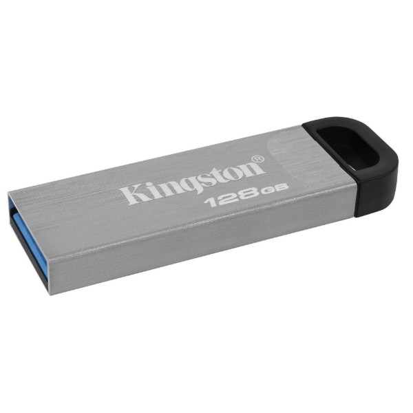 Фото - Флеш USB Kingston DataTraveler Kyson 128GB USB 3.2 Silver-Black (DTKN/128GB)