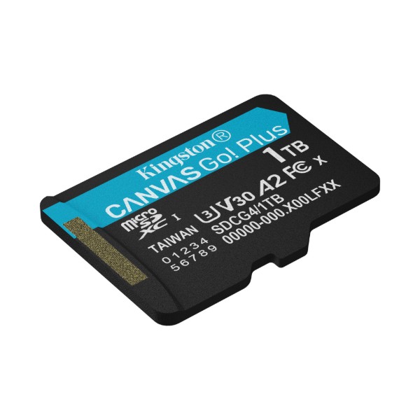 Фото - Карта памяти Kingston MicroSDXC 1TB Canvas Go! Plus G4 Class 10 UHS-I U3 V30 A2 (SDCG4/1TBSP)