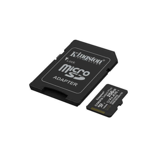Фото - Уцінка - Карта пам'яті Kingston 256GB microSDXC Canvas Select Plus Gen3 (SDCS3/256GB)