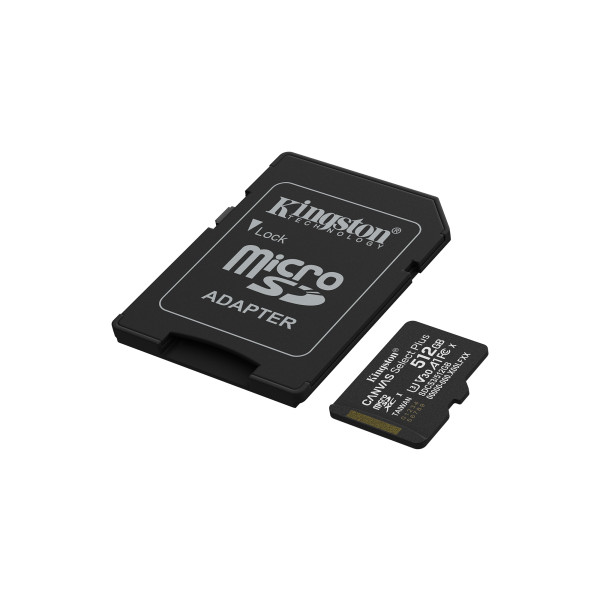 Фото - Карта пам'яті Kingston 512GB microSDXC Canvas Select Plus Gen3 (SDCS3/512GB)