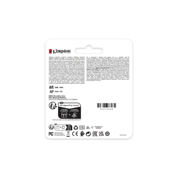 Фото - Карта памяти Kingston 32GB Canvas React Plus SDHC UHS-II 3 00R/260W U3 V90 (SDR2/32GB)