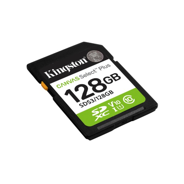 Фото - Карта пам'яті Kingston 128GB SDXC Canvas Select Plus Gen3 (SDS3/128GB)