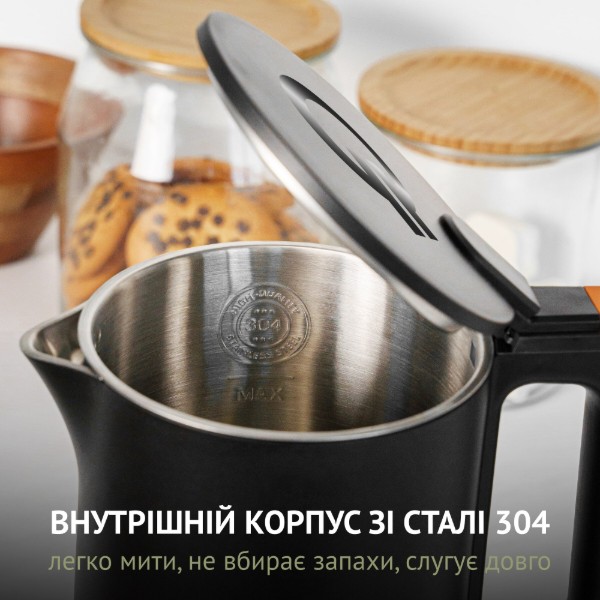 Фото - Електричний чайник QUIN KTL-101 Black