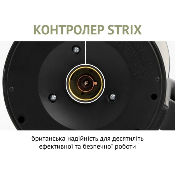 Фото - Електричний чайник QUIN KTL-101 Black