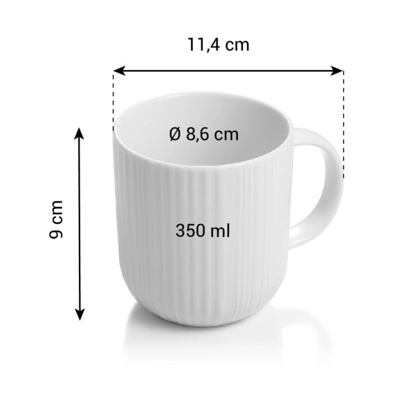 Фото - Чашка tescoma MOMENTS 350 мл snow (387613