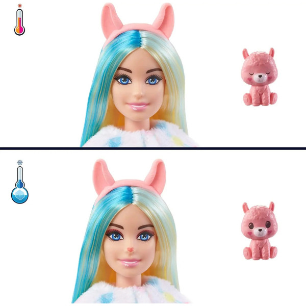 Фото - Лялька Barbie "Cutie Reveal" — потішна лама (HJL60)