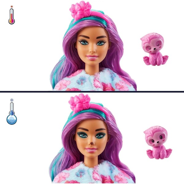 Фото - Лялька Barbie "Cutie Reveal" — милий лінивець (HJL59)