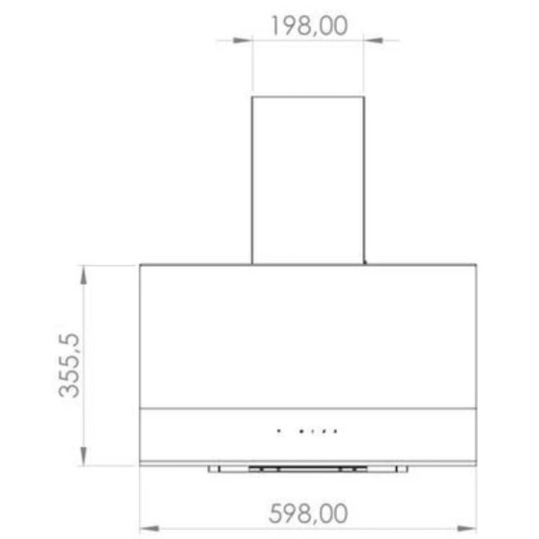 Фото - Витяжка декоративна Kumtel DA6-835 BLACK