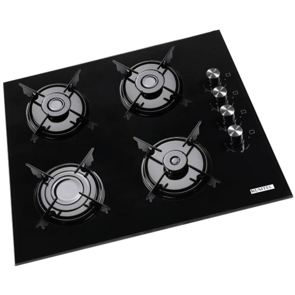 Фото - Варильна поверхня газова Kumtel KO-40TAHDF BLACK