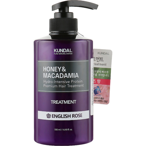 Фото - Бальзам для волосся Kundal Honey&Macadamia English Rose 500 мл (8809568740678)