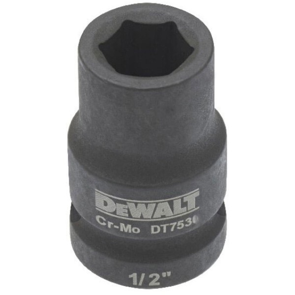 Фото - Торцевая головка DeWALT IMPACT 1/2 х 19 мм (DT7537) Фото - Торцевая головка DeWALT IMPACT 1/2 х 19 мм (DT7537)