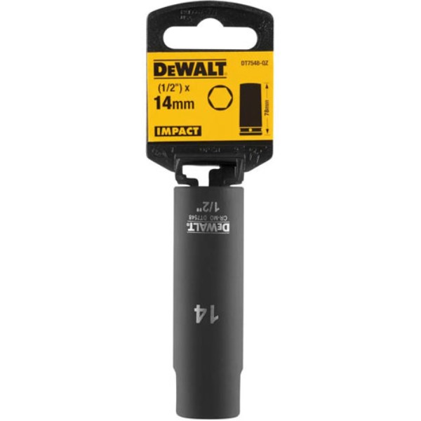 Фото - Торцевая головка DeWALT IMPACT 1/2 х 14 мм (DT7548)