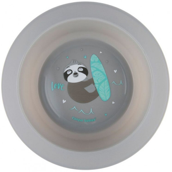 Фото - Набір дитячий Canpol babies EXOTIC ANIMALS сірий 2 шт. (56/523_grey)