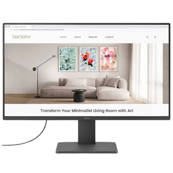 Фото - Монітор BenQ GW2491 (9H.LNELJ.LBE)