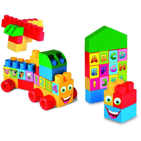 Фото - Пластиковый конструктор для малышей Wader Kids Blocks 51 эл. (41592)