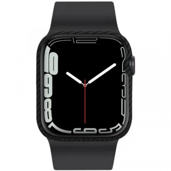 Фото - Чехол-бампер для смарт-годинника Pitaka Air Case Black/Grey for Apple Watch 9/8/7 45mm (KW2002A)