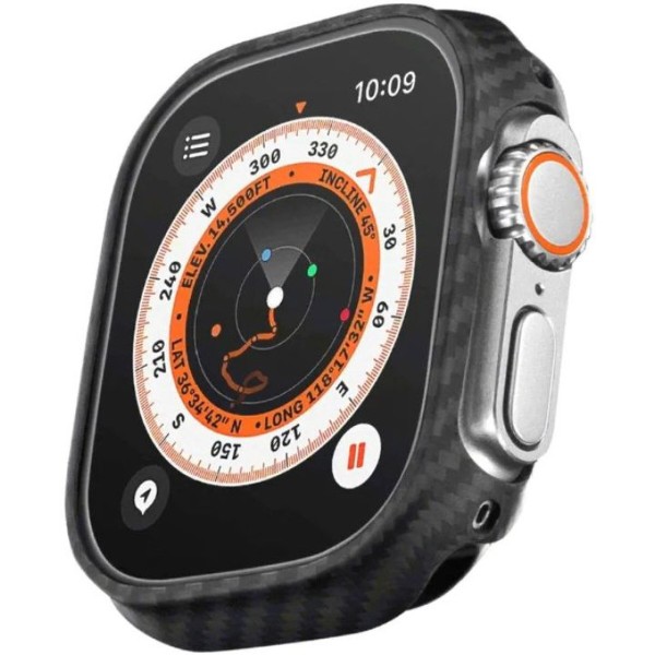 Фото - Чехол-бампер для смарт-часов Pitaka Air Case Black/Grey for Apple Watch Ultra 2/Ultra 49mm (KW3001A)