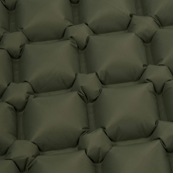 Фото - Туристичний килимок Highlander Nap-Pak Inflatable Sleeping Mat PrimaLoft 5 cm Olive (AIR072-OG)
