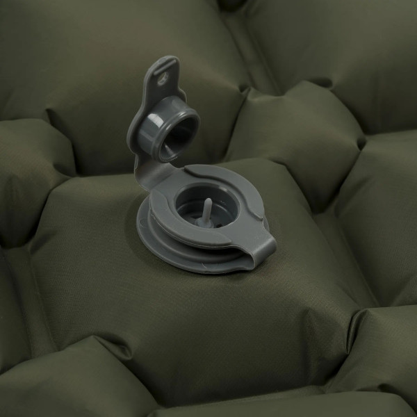 Фото - Туристичний килимок Highlander Nap-Pak Inflatable Sleeping Mat XL 5 cm Olive (AIR073-OG)