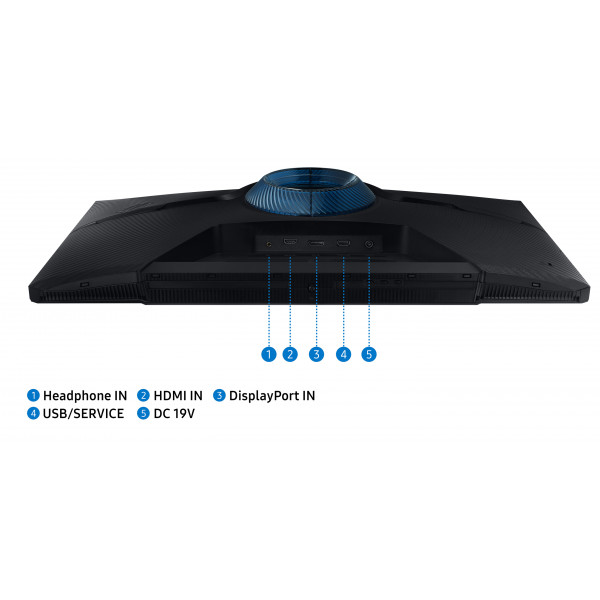 Фото - Монітор ігровий Samsung Odyssey G5A (LS27AG500PIXCI)