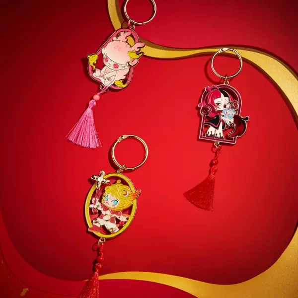 Фото - Ігрова фігурка-сюрприз Pop Mart Loong Presents the Treasure Pendant (LPTT-01)