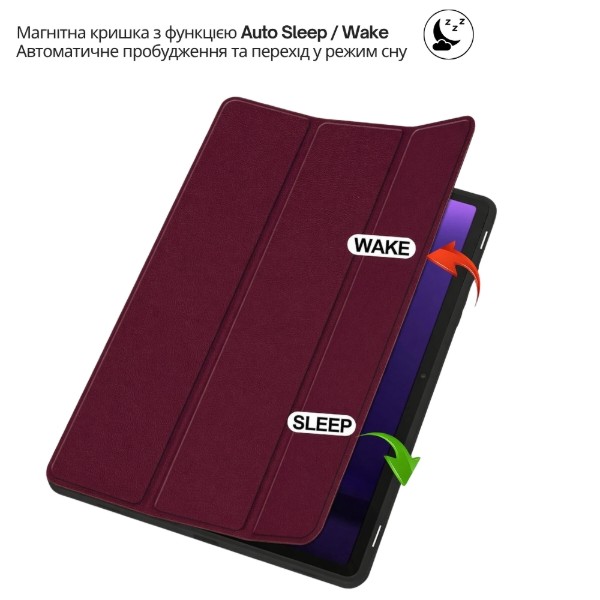 Фото - Чехол для планшета BeCover Flexible TPU Mate for Samsung Galaxy Tab S10 FE (SM-X520/SM-X526) 10.9" Red Wine (715772)
