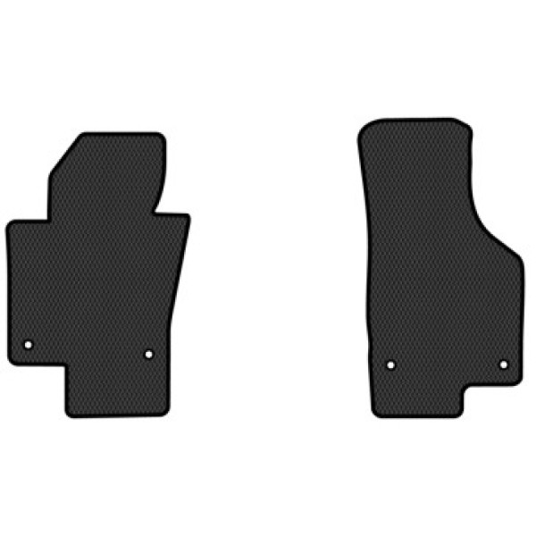 Фото - Килимки з екошкіри в салон авто передні EVAtech для Passat (B6) (with armrest) Volkswagen 2005-2010 6 покоління Sedan EU VW31277AL2TL4BB