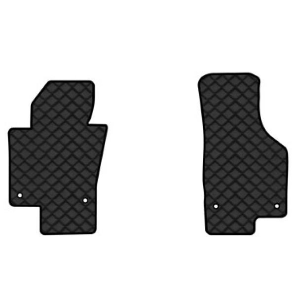 Фото - Килимки з екошкіри в салон авто передні EVAtech для Passat (B6) (with armrest) Volkswagen 2005-2010 6 покоління Sedan EU VW31277AL2TL4BB
