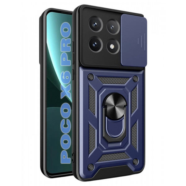 Фото - Чохол для смартфону BeCover Military for Poco X6 Pro Blue (711158)
