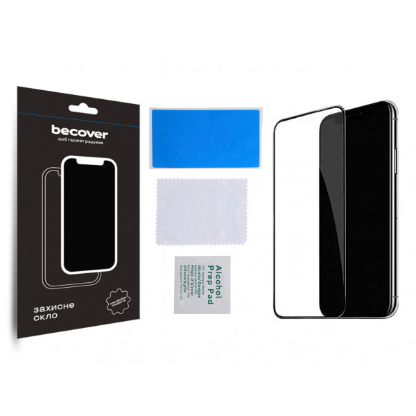 Фото - Захисне скло для смартфону BeCover for Apple iPhone 15 Plus Black (709788)