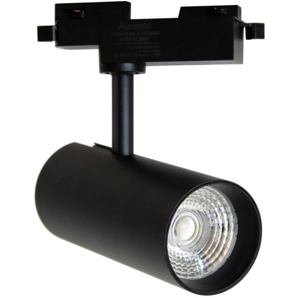 Фото - Світлодіодний світильник Accente трековий A-30-02 30Вт 4200К чорний (000059106)