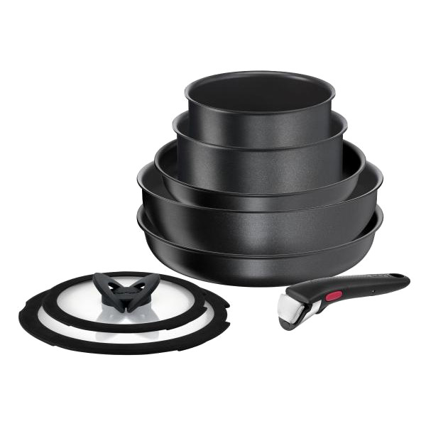 Фото - Набор посуды со съемной ручкой Tefal L7629242 Ingenio Daily Chef 8 пр Фото - Набор посуды со съемной ручкой Tefal L7629242 Ingenio Daily Chef 8 пр