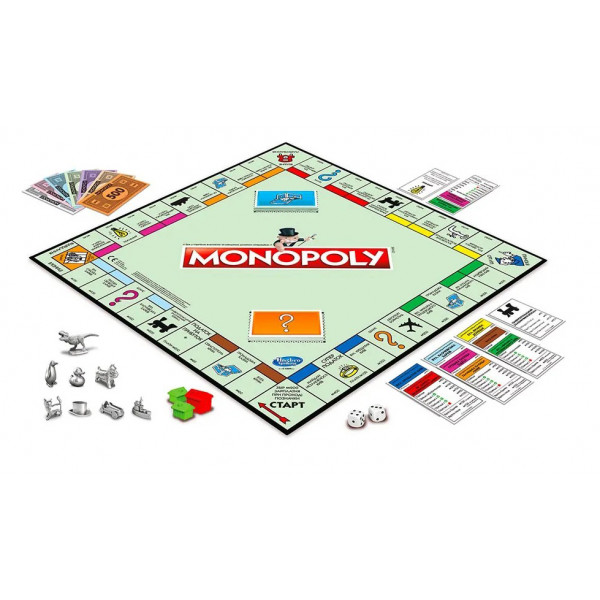 Фото - Настільна гра стратегічна (8+) Hasbro Класична Монополія (C1009)