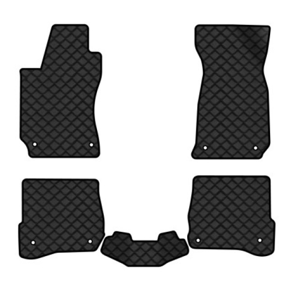 Фото - Килимки з екошкіри в салон авто EVAtech ECO для Passat (B5) Volkswagen 1996-2005 5 покоління Sedan EU VW31891CBK5TL8BBB