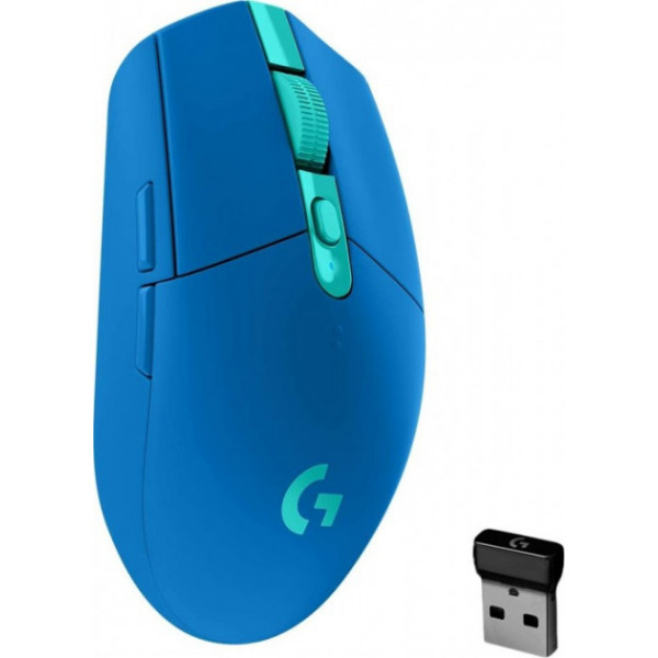 Фото - Мышь беспроводная игровая Logitech G305 Lightspeed Blue (910-006014)