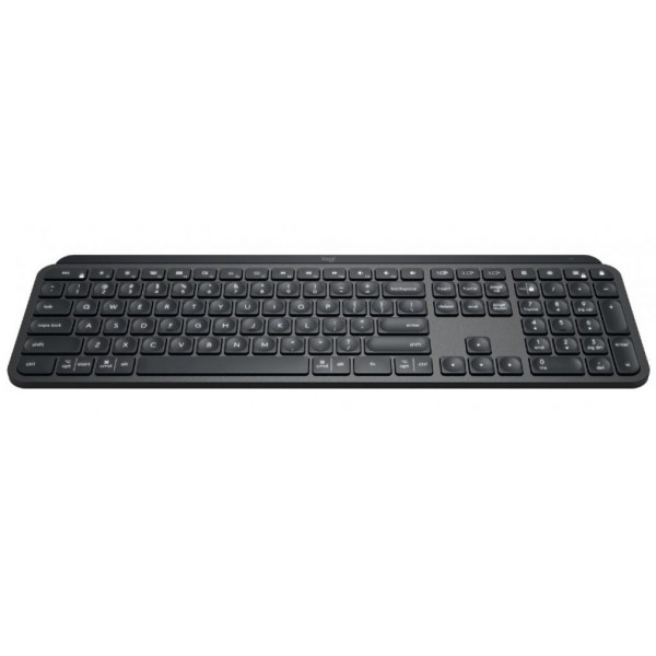 Фото - Клавіатура бездротова Logitech MX Keys Advanced Wireless Illuminated Graphite (920-009417)