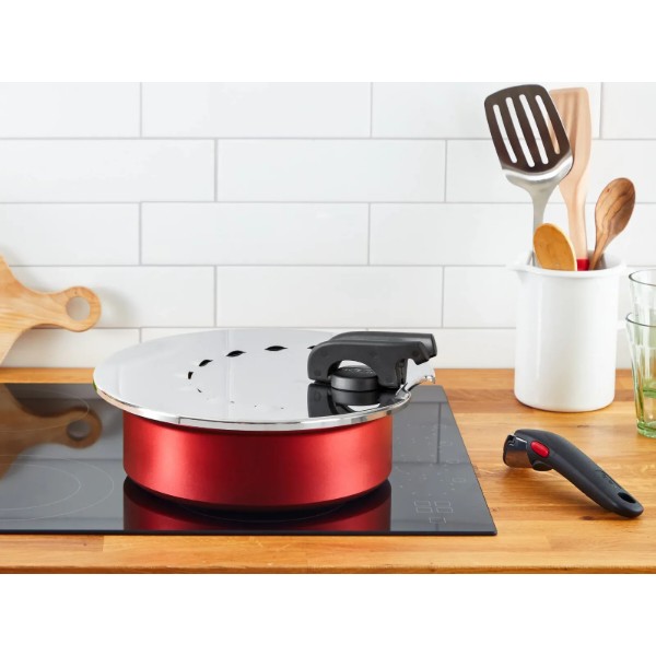 Фото - Уценка - Крышка для посуды со съемной ручкой Tefal L9829853 Ingenio от 20 до 28 см