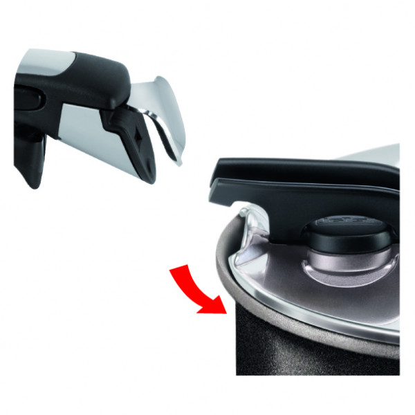Фото - Кришка для посуду зі знімною ручкою Tefal L9939822 Ingenio від 20 до 28 см
