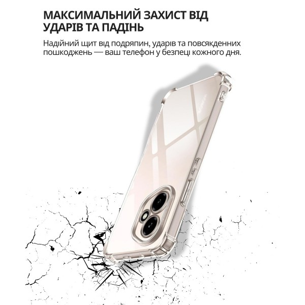 Фото - Чехол для смартфона BeCover Anti-Shock for Honor 400 Clear (714710)